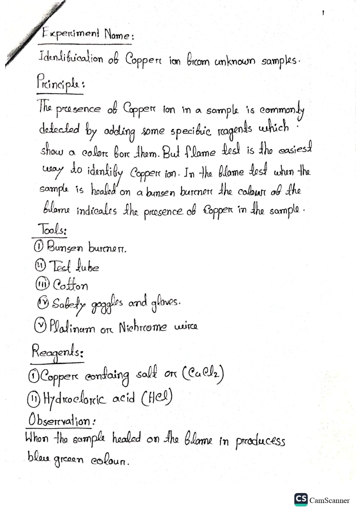 Lab Page 6 - Experiment 1 continued