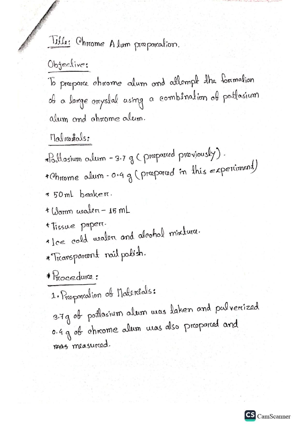 Lab Page 10 - Experiment 3 continued
